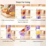 Portable Juicer Blender Six Blades