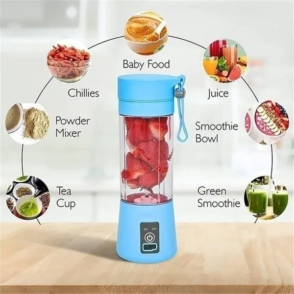Portable Juicer Blender Six Blades