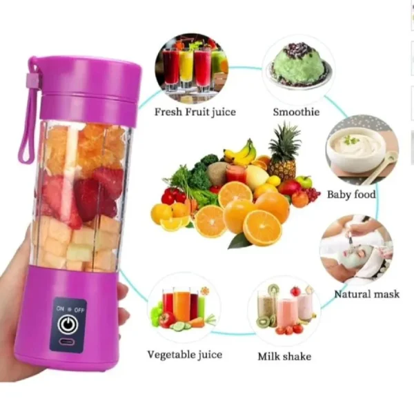 Portable Juicer Blender Six Blades
