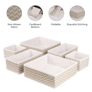 Drawer Organizers (Pack of 6) : Tidy-Up Your Space in Style!