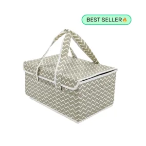 Diaper storage caddy Organizers with Lid